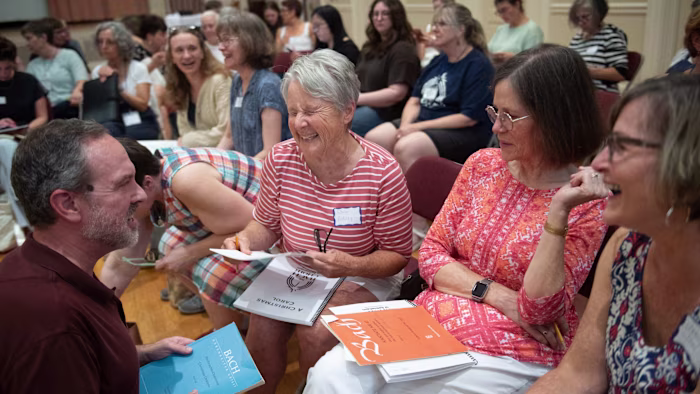 Bach choir is a rare symbol of unity in a swing state