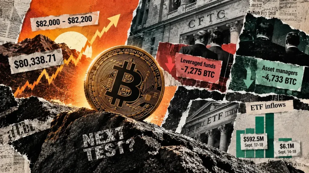Bitcoin futures shorts ease as ETF demand stays mixed