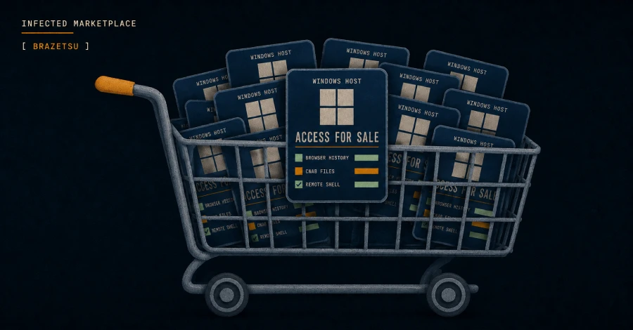 BraZetsu Malware Turns Compromised Windows Hosts Into Criminal Marketplace Inventory