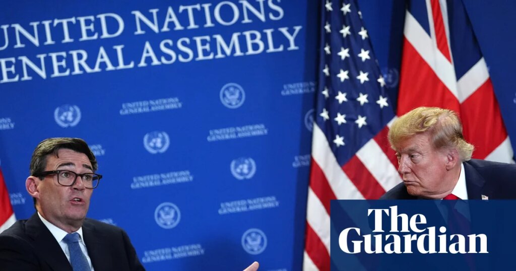 Burnham navigates diplomatic rapids in first Trump meeting, but turbulent waters lie ahead | Andy Burnham