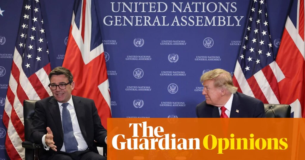 Call it a win: boredom but no temper tantrums in Burnham’s first face-to-face with America’s King Baby | John Crace