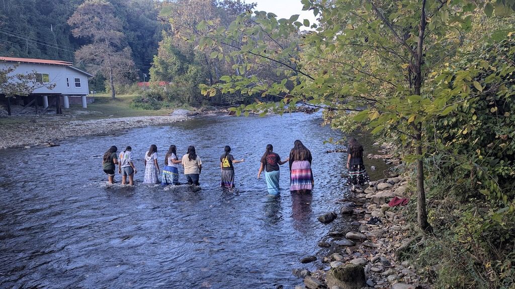 Cherokee youth win legal rights for waterway in first all-female U.S. effort