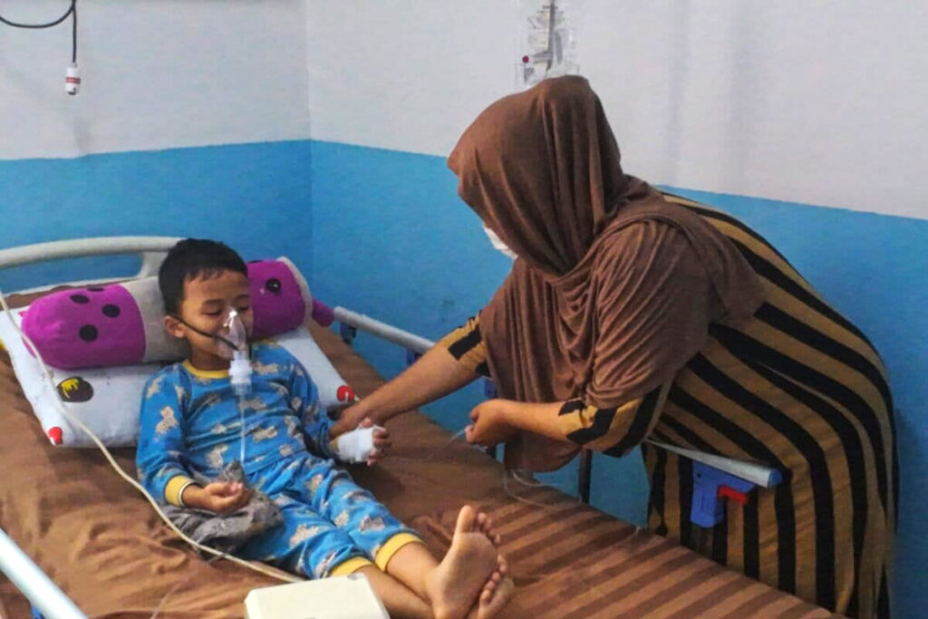 Children’s health at risk in south Borneo as El Niño intensifies Indonesia wildfires