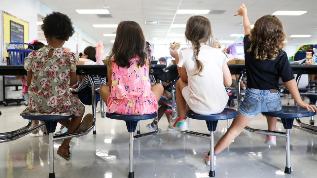 Did prisoners in Kansas donate over $4K to pay off school lunch debt?