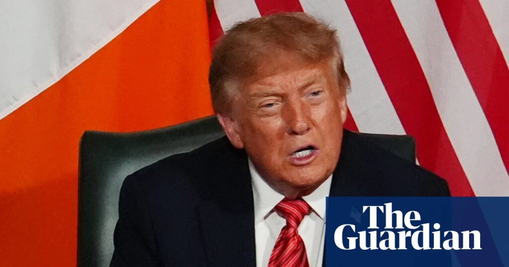 Donald Trump says he would ‘love’ to see united Ireland | Donald Trump