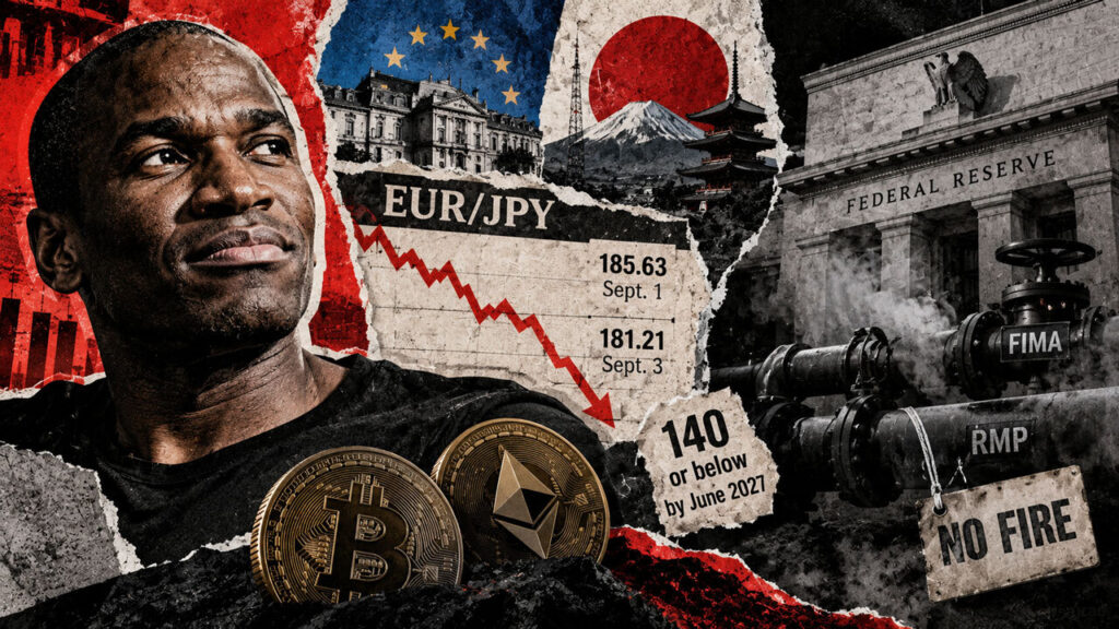 EUR/JPY crypto alarm: Hayes’ thesis meets dormant Fed plumbing