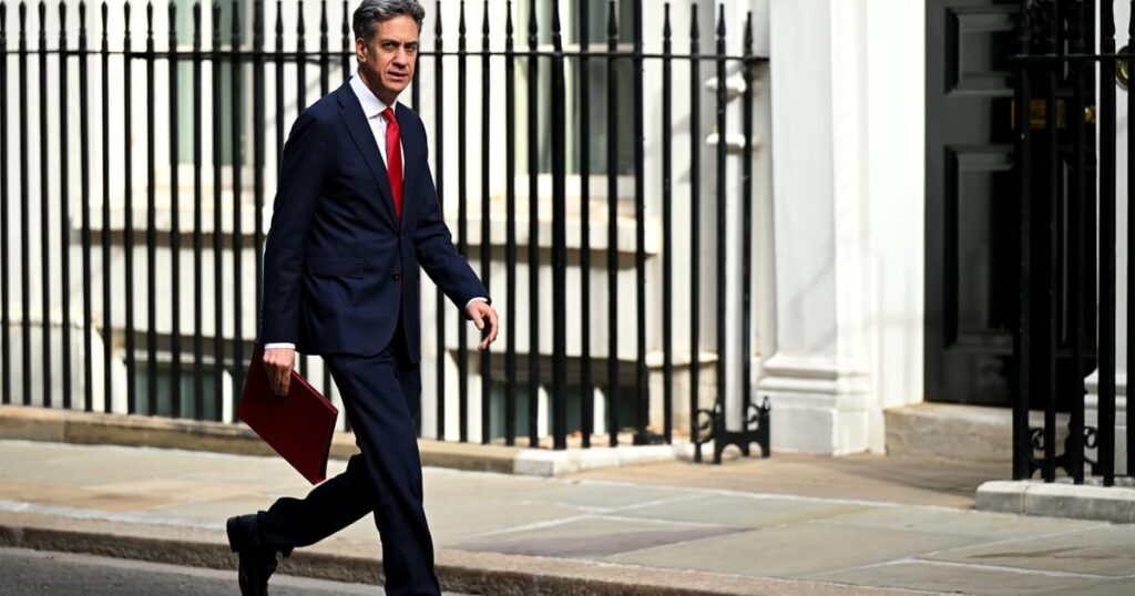 Ed Miliband to attend EU foreign ministers meeting in Ireland – POLITICO