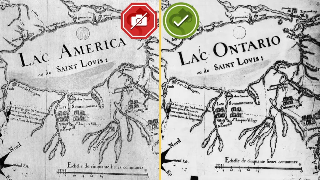 French map doesn’t prove Lake Ontario was once called ‘Lac America.’ It’s altered