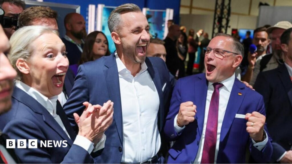 German far-right set for big win in eastern state of Saxony-Anhalt, projections show