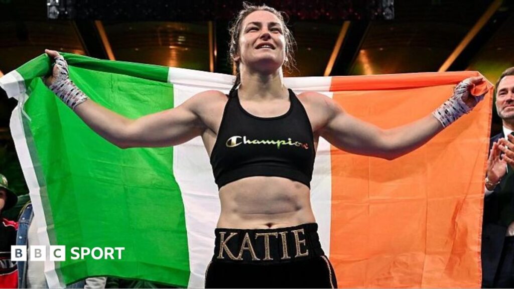 Katie Taylor vs Flora Pili: Ireland’s boxing great crowns career in stylish Croke Park triumph