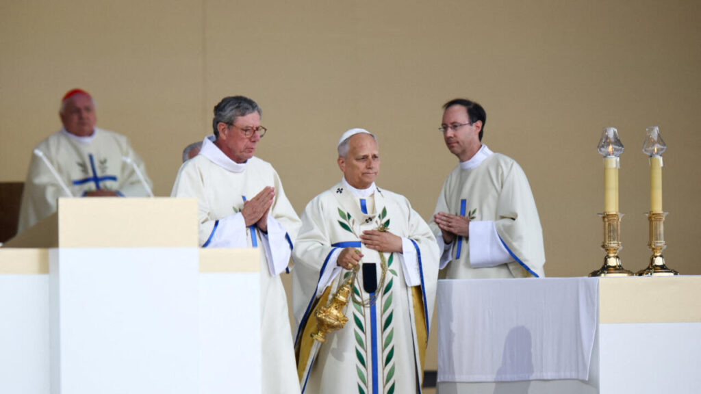 Live: Pope Leo XIV holds Mass for hundreds of thousands in central Paris