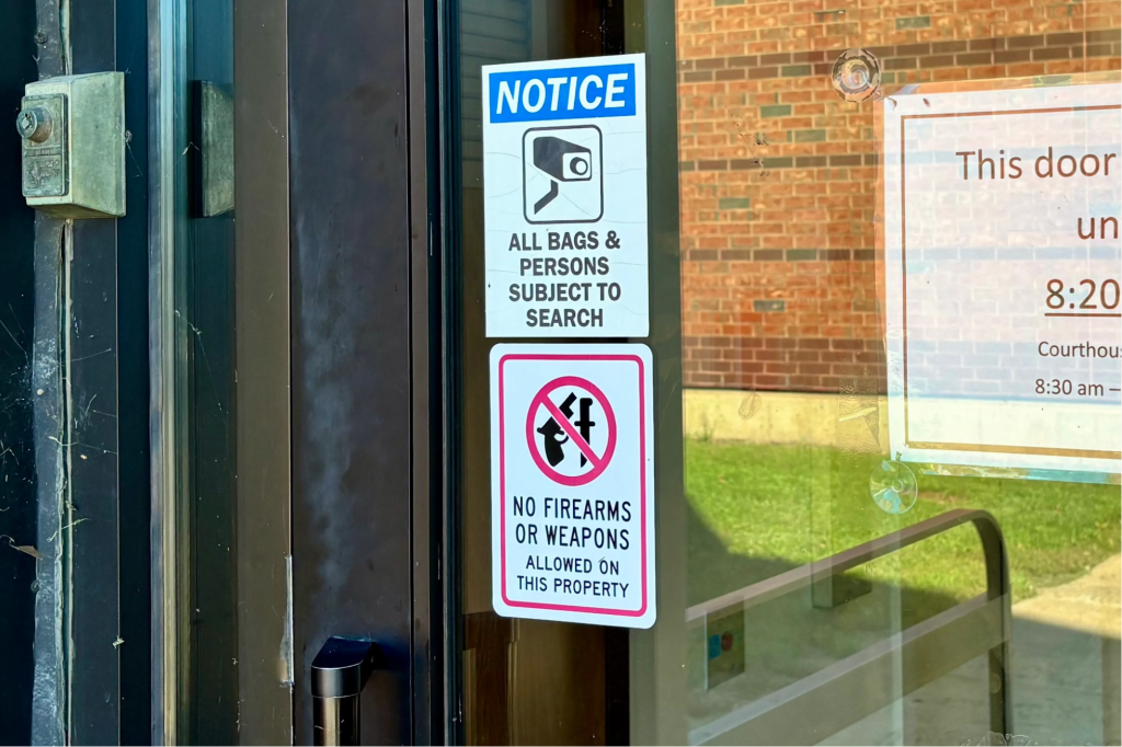 Many rural Wisconsin courthouses lack weapon screening. A hidden gun highlights the issue.