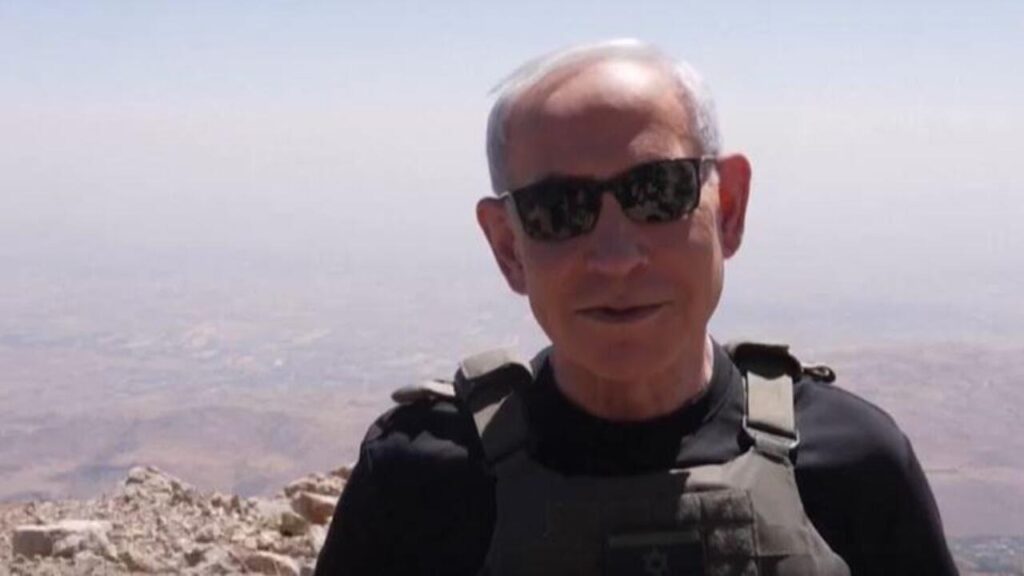 Netanyahu visits troops in occupied Syria as Damascus slams ‘blatant violation’ of sovereignty