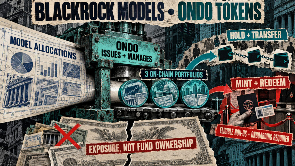 Ondo unlocks BlackRock portfolio strategies, but only non-US traders benefit