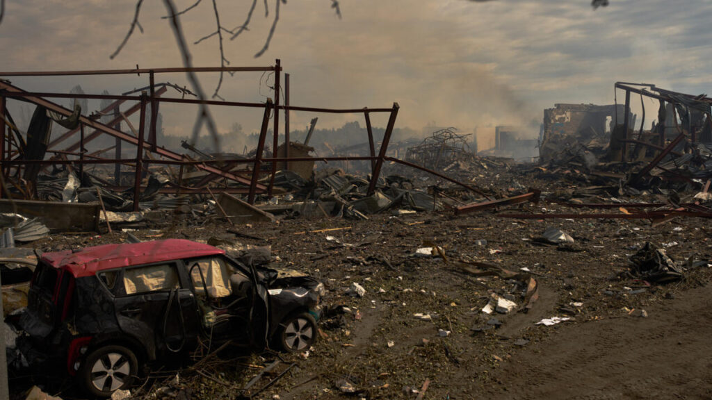 Russian missile and drone attack on Kyiv kills at least four