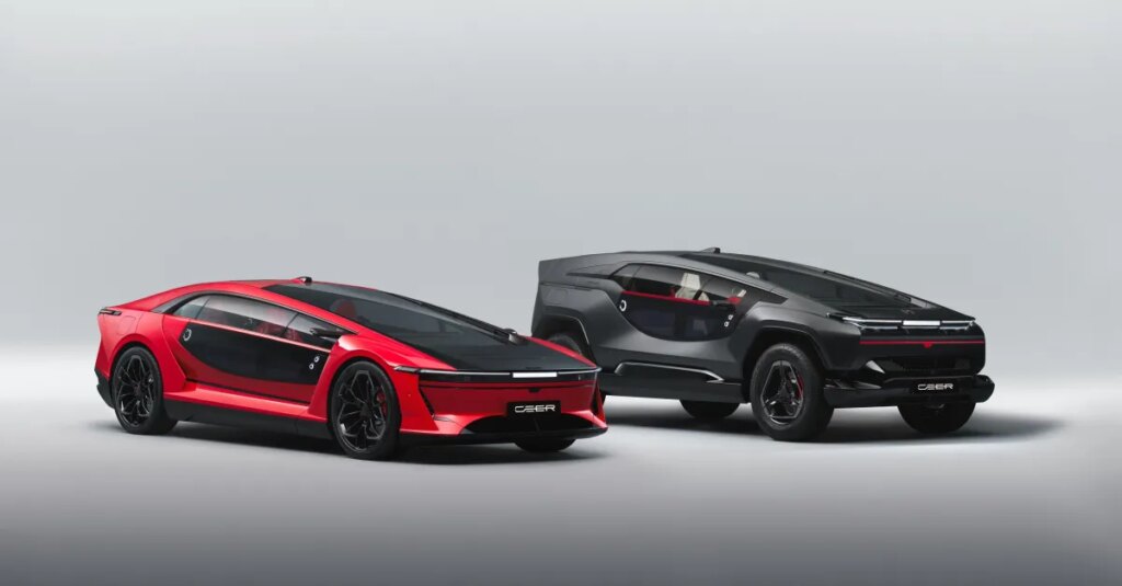 Saudi Arabia’s new Exobot EVs make the Cybertruck look normal