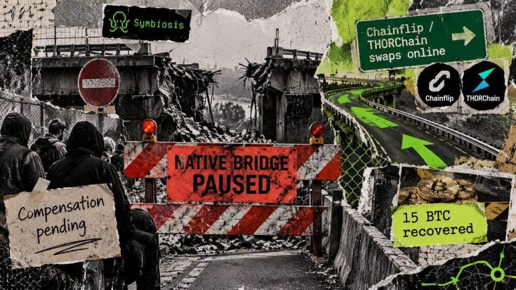 Symbiosis bridge exploit: 15 BTC recovered, LP terms pending