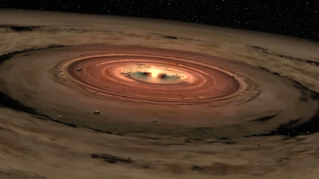 The Solar System chose fire over ice from the very beginning