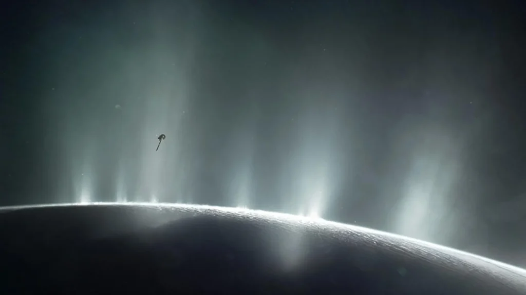 The ice blasting from Saturn’s moon Enceladus is stranger than scientists realized