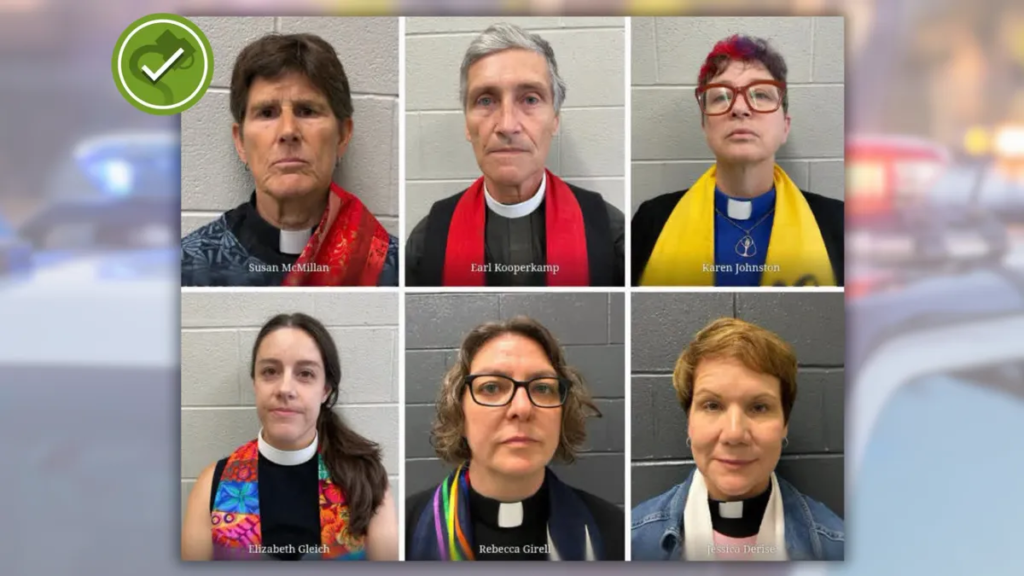 These faith leaders were arrested for protesting ICE. Here’s what they told us