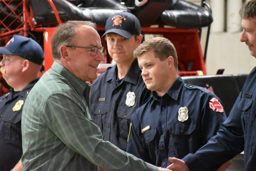Tom Tiffany swims to safety after plane makes emergency lake landing