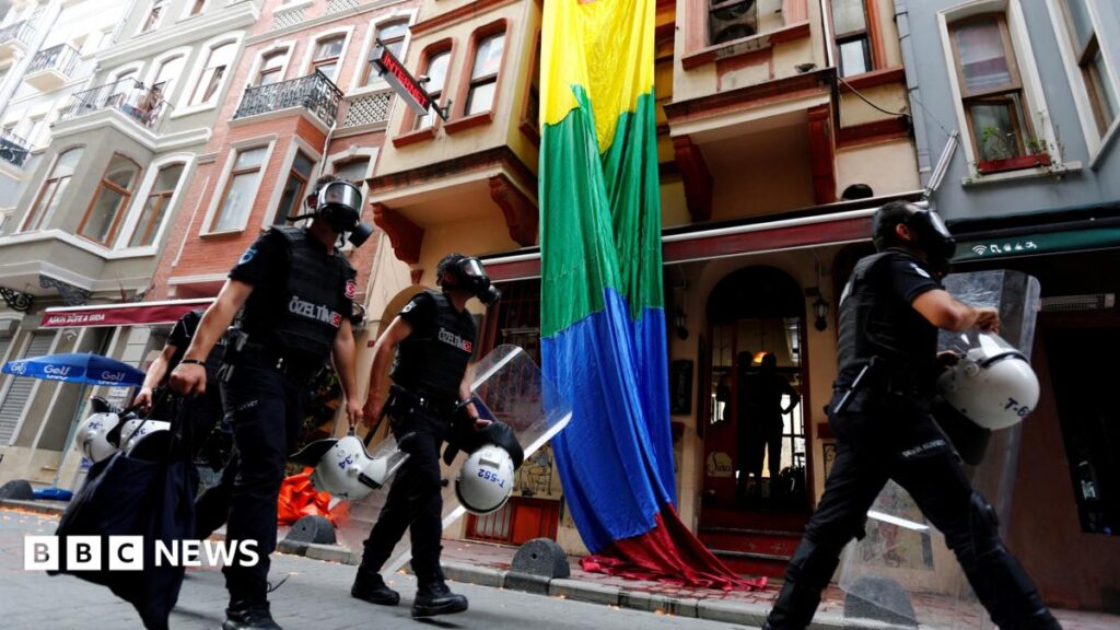 Turkish police detain dozens in raids on gay bars and homes of LGBTQ+ activists