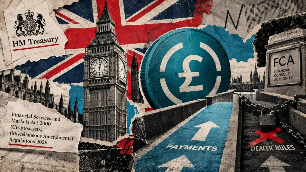 UK qualifying stablecoin transfers get dealer carve-out