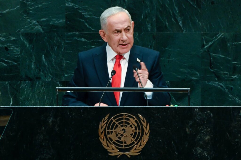 U.N. Delegates Walk Out Ahead of Israeli Prime Minister Netanyahu’s UNGA Speech