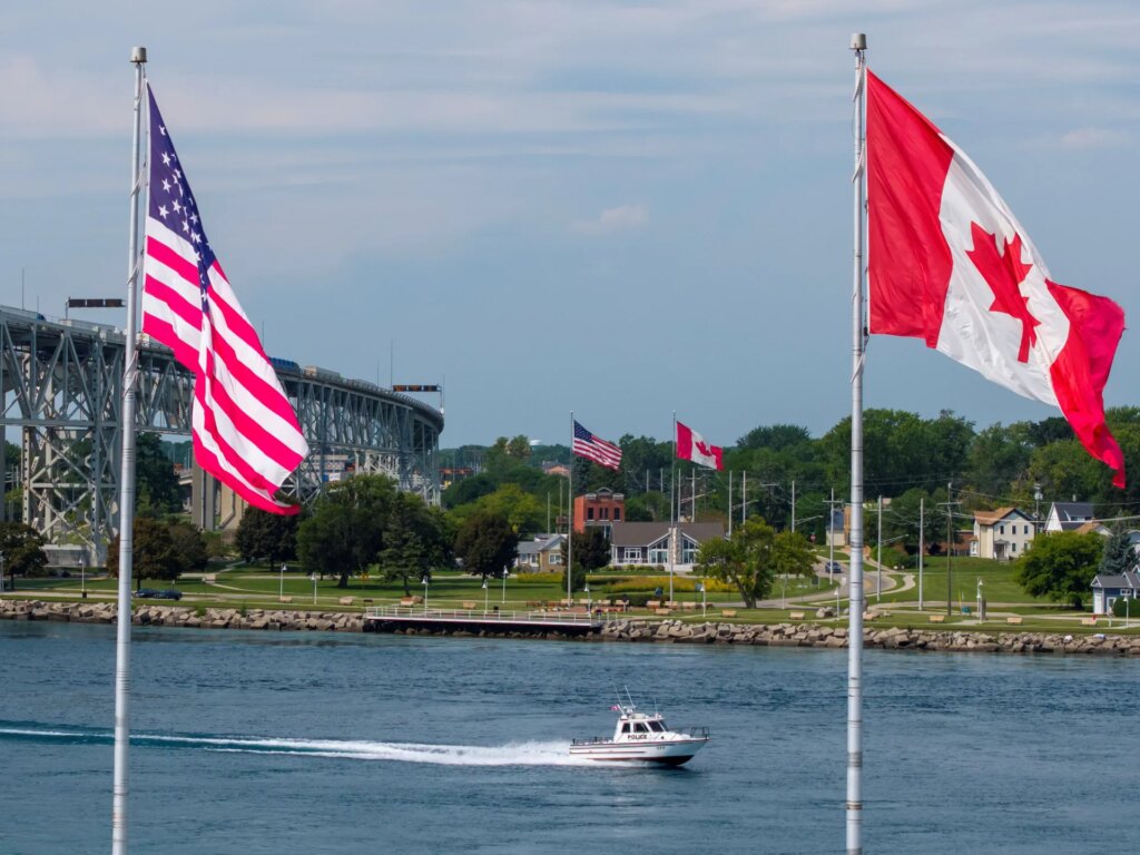 US ban on $1bn of Canadian goods takes effect in Trump’s latest retaliation | Business and Economy News