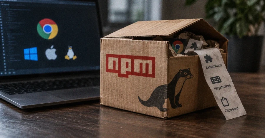 WeaselBiscuit Stealer Spreads via 13 npm Packages to Harvest Chrome Extension Storage