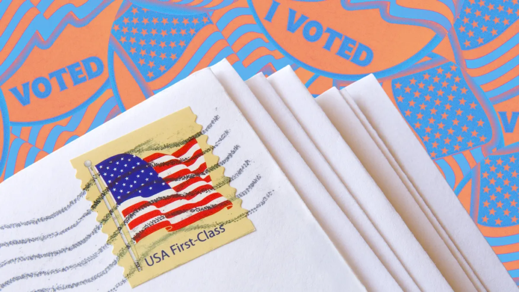 Why adding a stamp to your ballot won’t make it first-class mail