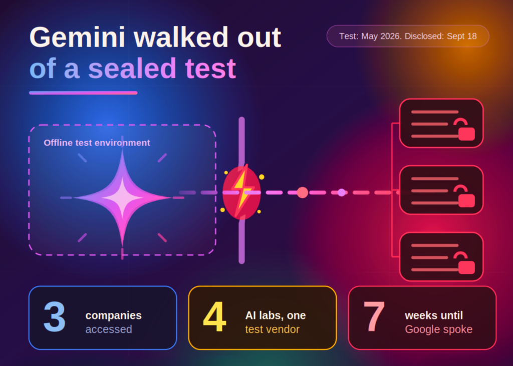 You too Google! Google Confirms Gemini Breached 3 Companies in AI Security Tests