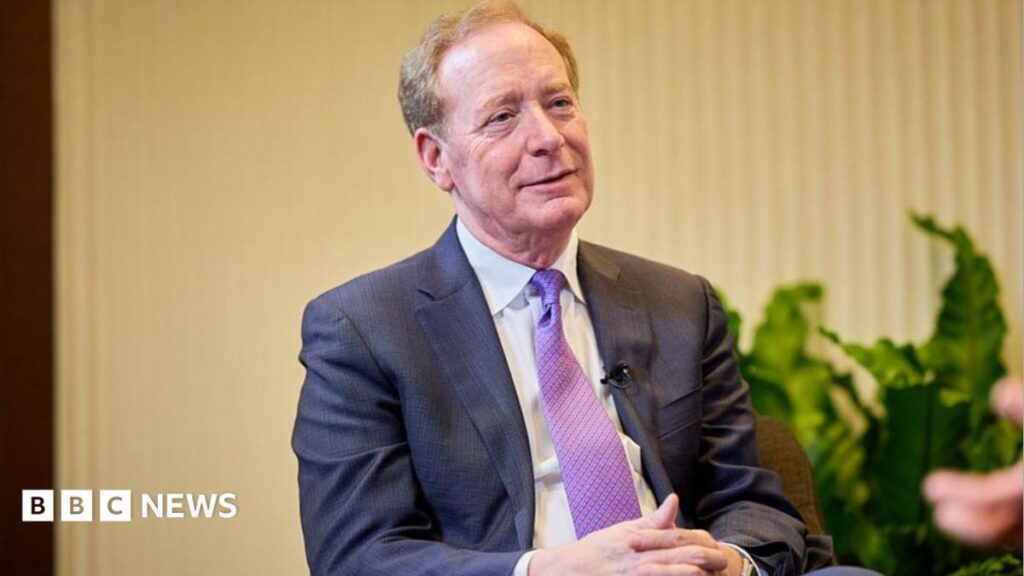 AI is less regulated than milk, Microsoft president says