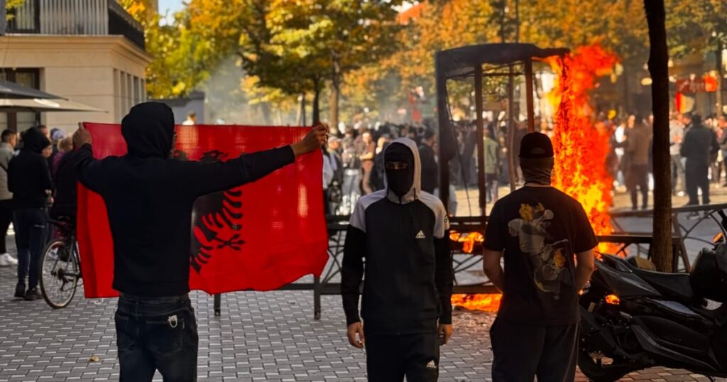 Albania’s capital burns as protests escalate – POLITICO