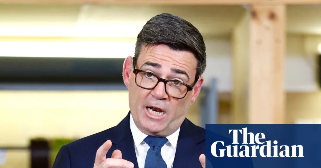 Andy Burnham launches campaign against ‘headphone dodgers’ on public transport | Transport policy