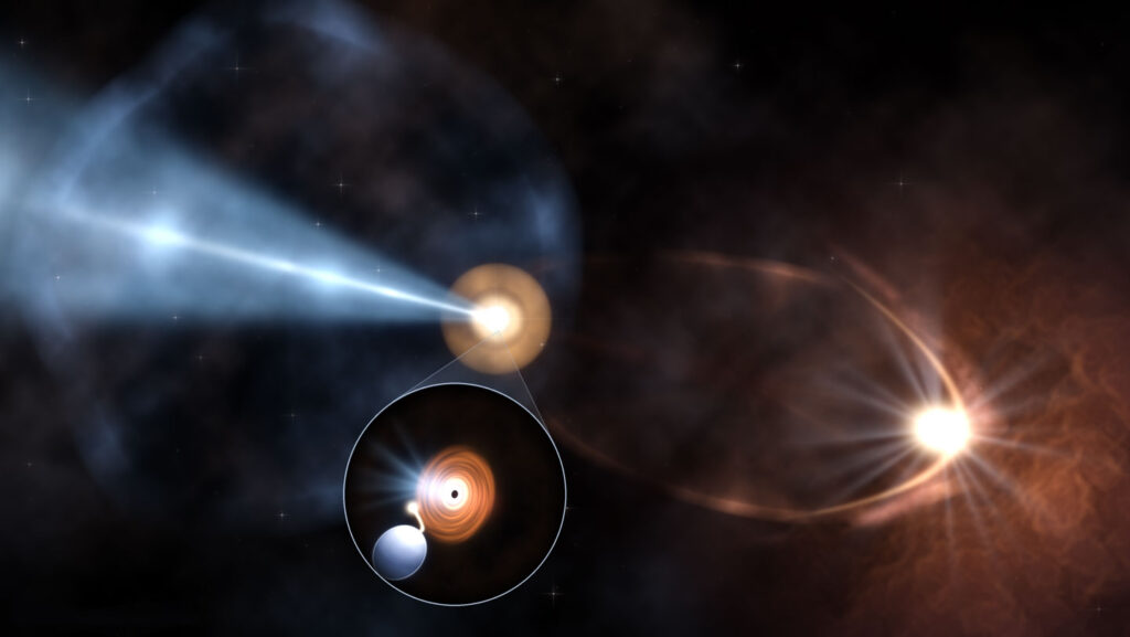 Astronomers say they’ve spotted the first miniature quasar pointed at Earth