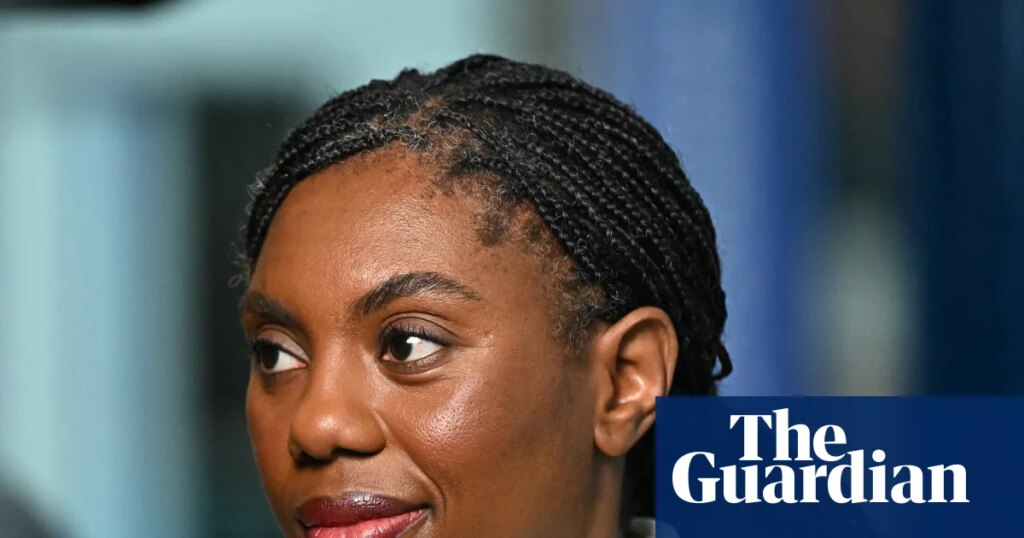 Badenoch denies ‘British Iron Dome’ plan – after Tories use phrase in press release | Kemi Badenoch