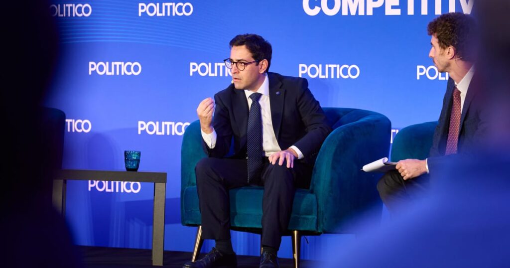 Baisser sa contribution à l’UE : “C’est légitime dans le cadre d’une négociation”, dit Stéphane Séjourné – POLITICO