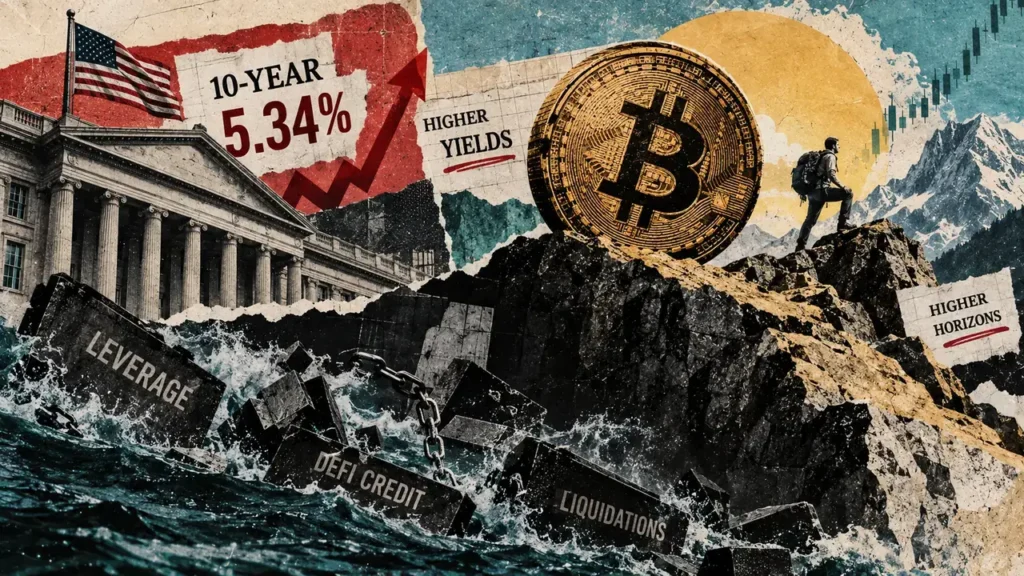 Bitcoin survived 5% yields but crypto’s cheap-money era did not
