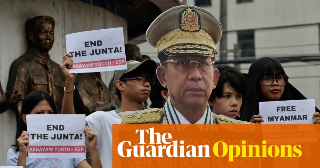 Blunder in, abandon allies and court a dictator: it’s the Trump doctrine, now playing out in Myanmar | Steve Bloomfield
