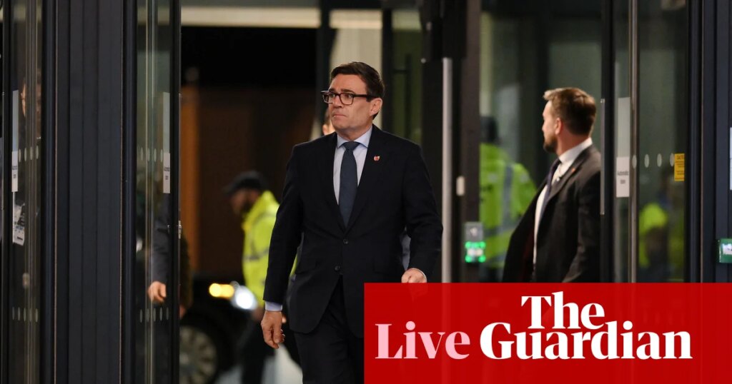 Burnham says he wants to offer more ‘regional empowerment’ ahead of devolution summit – UK politics live | Politics