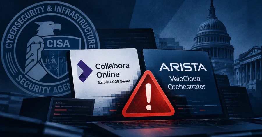 CISA Flags Two Actively Exploited Critical Flaws in Collabora Online and Arista VeloCloud