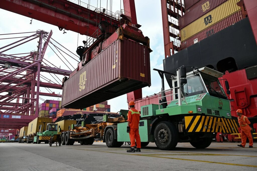 China Sees Exports Growth Amid AI Boom and Easing U.S. Trade Tensions