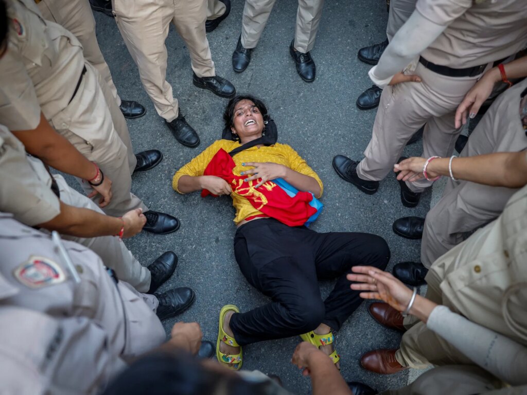 Delhi braces for more protests against election chief amid crackdown | Protests