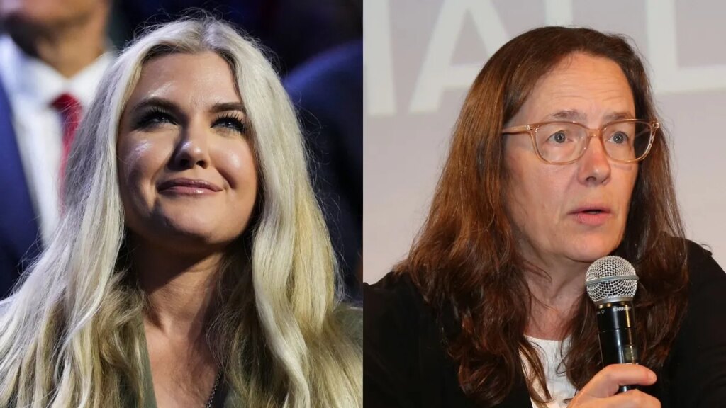Did Erika Kirk confront Heather Cox Richardson during panel?