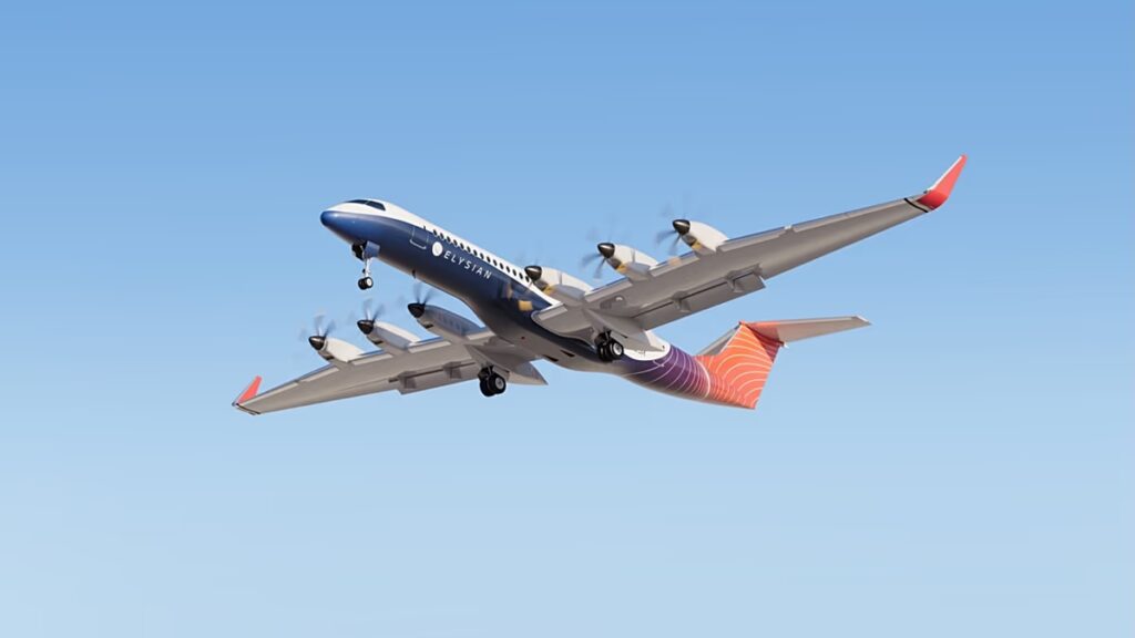 E9X: The battery-powered plane with 90 passengers on board and a range of 1,000 kilometres