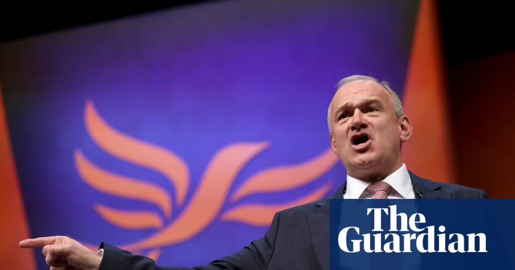 Ed Davey faces growing revolt against leadership as senior Lib Dem MP quits | Ed Davey