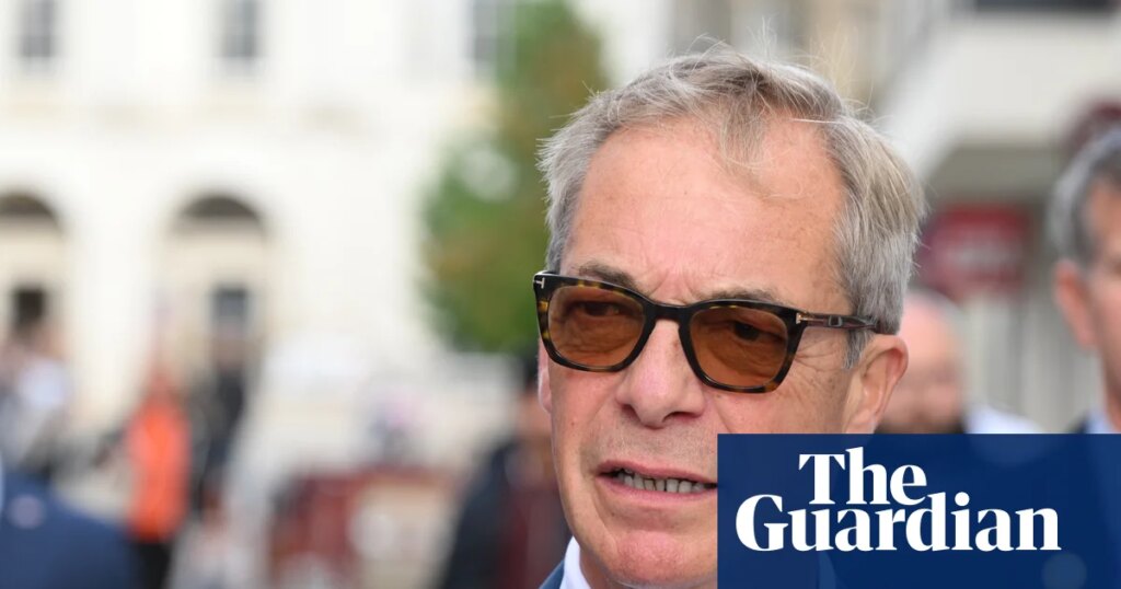 Farage accused of ‘protecting’ Reform candidate over racist slurs against David Lammy | Nigel Farage