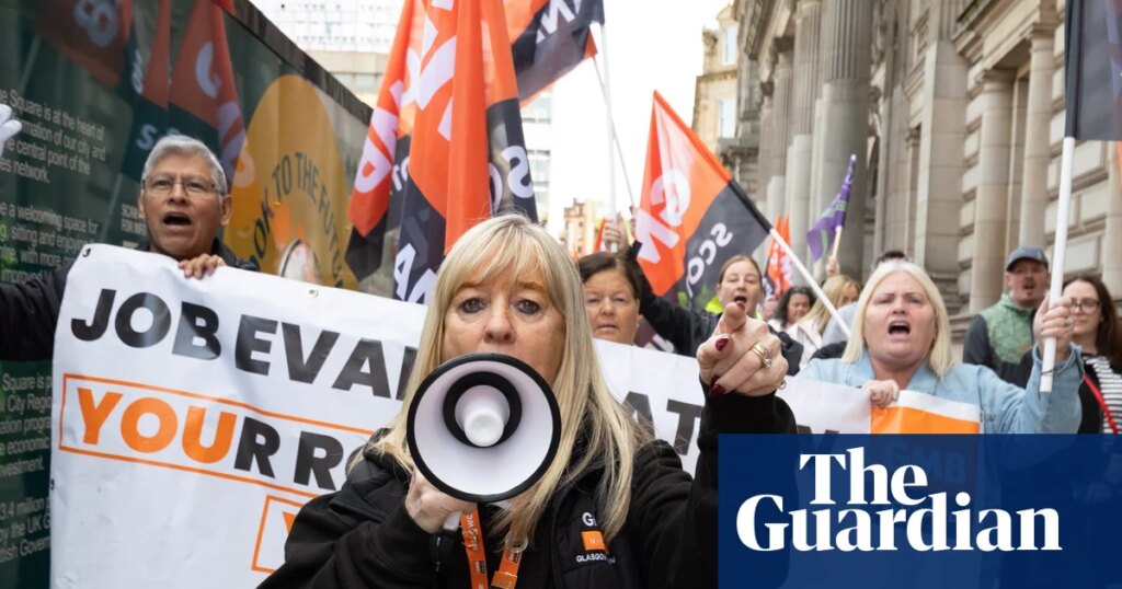 Glasgow council workers face pay cuts in fire-and-rehire plan after union talks break down | Local government