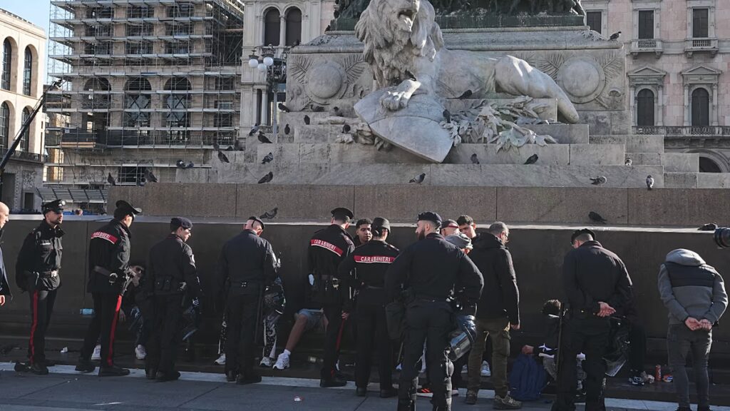 Italy to respond to Milan clashes and looting ‘with great firmness’, foreign minister says